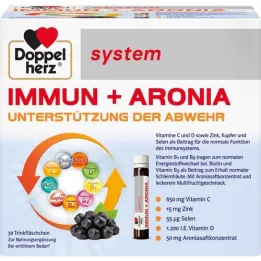 DOPPELHERZ Immun+Aronia sistemos ampulės, 30 vnt