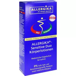 ALLERGIKA sensitive Duo kūno losjonai, 2X200 ml