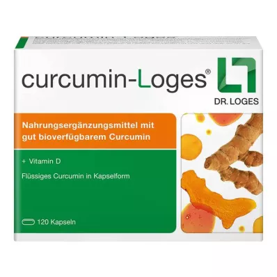 Curcumin-loges kapsulės, 120 vnt Curcumin-loges kapsulės, 120 vnt
