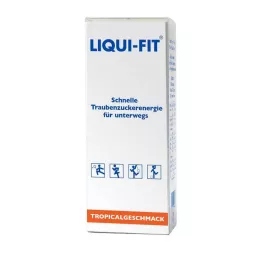 LIQUI FIT Tropikų skysto cukraus tirpalo paketėlis, 12 vnt