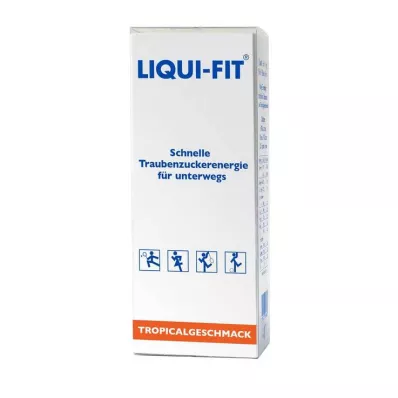 Liqui Fit Liquid Sugar Tropical maišeliai, 12 vnt