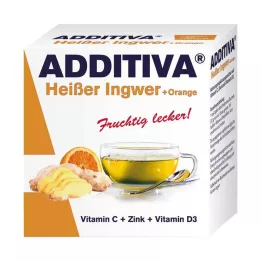 ADDITIVA Karšto imbiero + apelsinų milteliai, 120 g