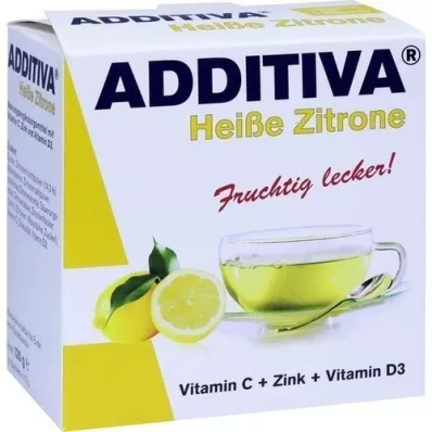 ADDITIVA Karštosios citrinos milteliai, 120 g