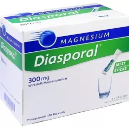 MAGNESIUM DIASPORAL 300 mg granulės, 50 vnt