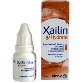 XAILIN Hydrate akių lašai, 10 ml