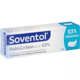 SOVENTOL Hidrokortizono acetato 0,5 % kremas, 15 g