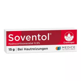 SOVENTOL Hidrokortizono acetato 0,5 % kremas, 15 g