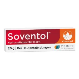 SOVENTOL Hidrokortizono acetato 0,25 % kremas, 20 g