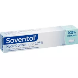 SOVENTOL Hidrokortizono acetato 0,25 % kremas, 50 g
