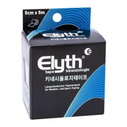 KINESIOLOGIE Juosta Elyth 5 cmx5 m juoda, 1 vnt