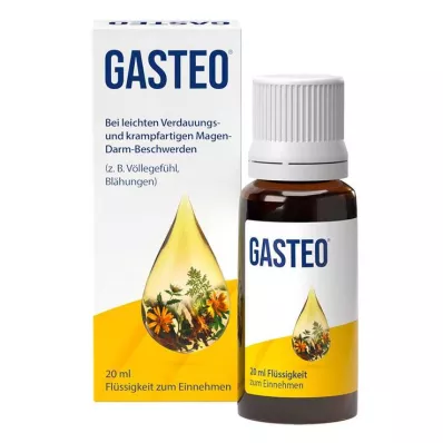 GASTEO Lašai nuo virškinimo trakto sutrikimų, 20 ml