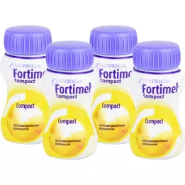 FORTIMEL Compact 2.4 Abrikosų skonio 8X4X125 ml