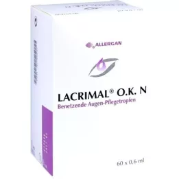 LACRIMAL O.K. N akių lašai, 60X0,6 ml