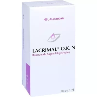 LACRIMAL O.K. N akių lašai, 90X0,6 ml