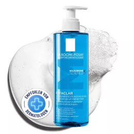 ROCHE-POSAY Effaclar putojantis valomasis gelis, 400 ml