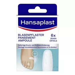 HANSAPLAST Pūslių pleistrai maži, 6 vnt