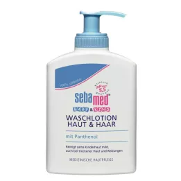 SEBAMED BABY &amp; KIND Odos prausiklis &amp; Plaukai, 200 ml
