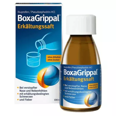 BOXAGRIPPAL Šaltas sirupas, 100 ml
