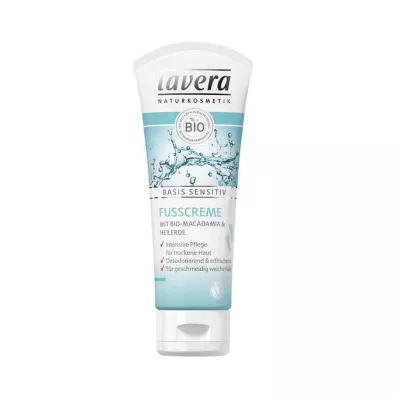 LAVERA basis sensitiv pėdų kremas, 75 ml