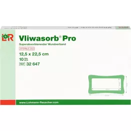 VLIWASORB Pro superabsorb.comp.sterile 12,5x22,5 cm, 10 vnt