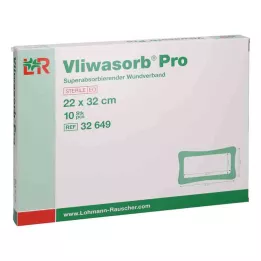 VLIWASORB Pro superabsorb.comp.sterile 22x32 cm, 10 vnt