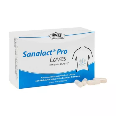 SANALACT Pro Laves kapsulės, 60 vnt