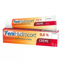 FENIHYDROCORT Kremas 0,5 %, 15 g
