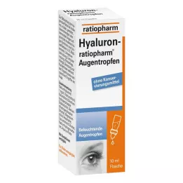 HYALURON-RATIOPHARM Akių lašai, 10 ml