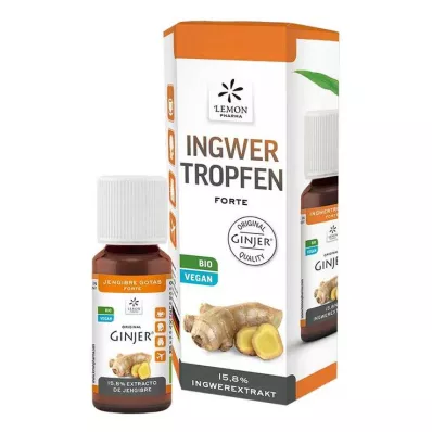 Ginger Ginjer forte lašai, 20 ml Ginger Ginjer forte lašai, 20 ml