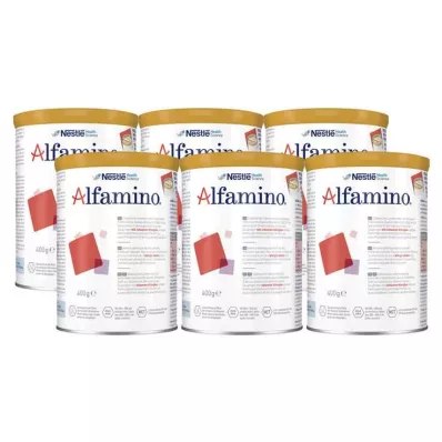 ALFAMINO Milteliai, 6X400 g