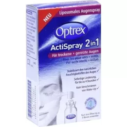 OPTREX ActiSpray 2in1 sausoms ir sudirgusioms akims, 10 ml