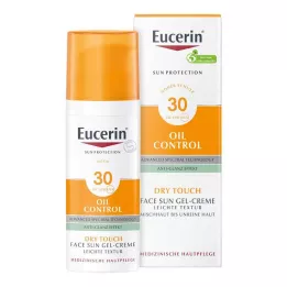EUCERIN Saulės gelio kreminis aliejus Contr.Anti-Gl.Eff.LSF 30, 50 ml