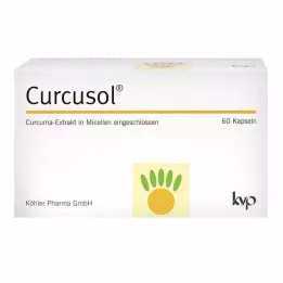 CURCUSOL Kapsulės, 60 vnt