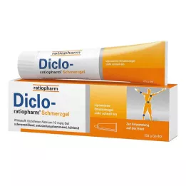 DICLO-RATIOPHARM Skausmo gelis, 150 g