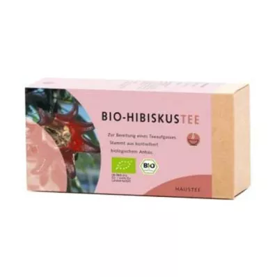 Hibiscus arbatos ekologiškų filtrų maišeliai, 25 vnt Hibiscus arbatos ekologiškų filtrų maišeliai, 25 vnt