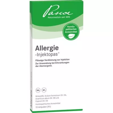 ALLERGIE-INJEKTOPAS Injekcinio tirpalo ampulės, 10X2 ml