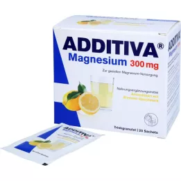 ADDITIVA Magnis 300 mg N paketėliai, 20 vnt