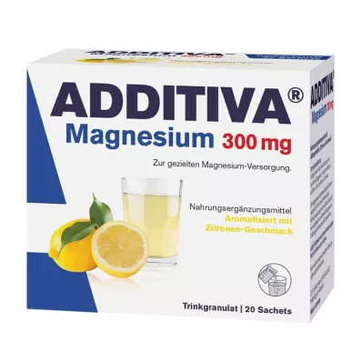 ADDITIVA Magnis 300 mg N paketėliai, 20 vnt