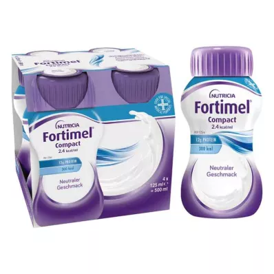 Fortimel Compact 2.4 Neutralus (4 x 125 ml) Fortimel Compact 2.4 Neutralus (4 x 125 ml)