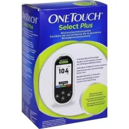 ONE TOUCH Select Plus gliukozės kiekio kraujyje stebėjimo sistema mg/dl, 1 vnt