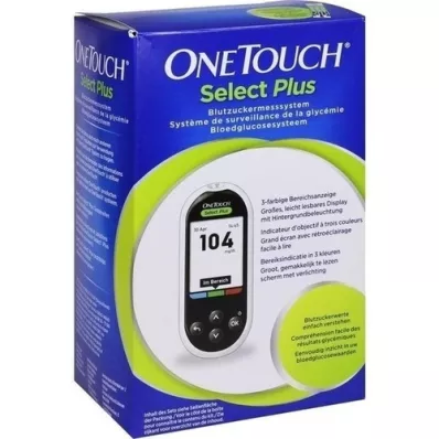 ONE TOUCH Select Plus gliukozės kiekio kraujyje stebėjimo sistema mg/dl, 1 vnt