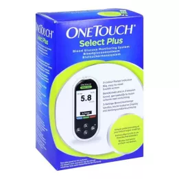 ONE TOUCH Select Plus gliukozės kiekio kraujyje stebėjimo sistema mmol/l, 1 vnt
