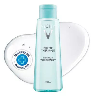 Vichy Pureté Thermale valomasis losjonas visų tipų odai, 200 ml