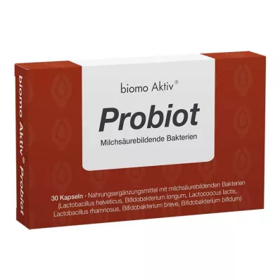 Biomo Active Probiot kapsulės, 30 vnt