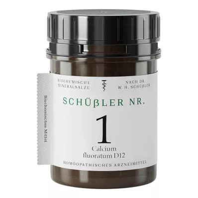 SCHÜSSLER NR.1 Calcium fluoratum D 12 tablečių, 400 vnt