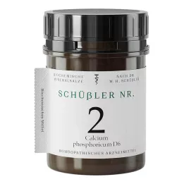SCHÜSSLER Nr.2 Calcium phosphoricum D 6 tabletės, 1000 kapsulių