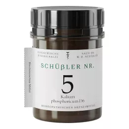 SCHÜSSLER Nr.5 Potassium phosphoricum D 6 tabletės, 400 kapsulių