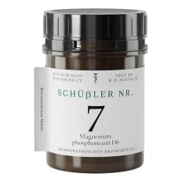 SCHÜSSLER Nr.7 Magnesium phosphoricum D 6 tabletės, 1000 vnt