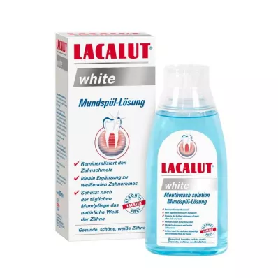 LACALUT baltas burnos skalavimo tirpalas, 300 ml