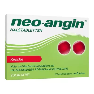 neo-angin gerklės pastilės be cukraus, 12 vnt neo-angin gerklės pastilės be cukraus, 12 vnt